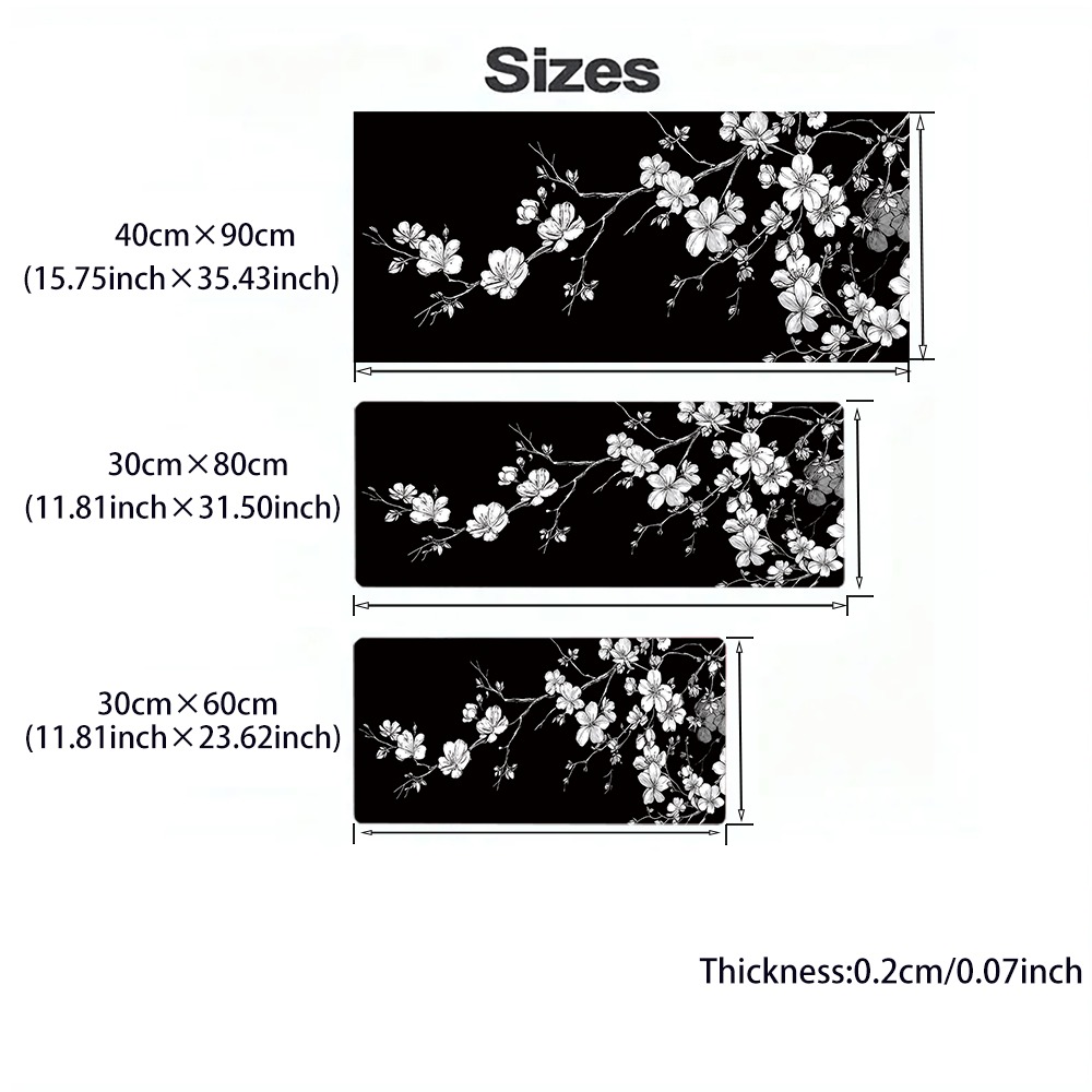 Retro Gaming Xl - Cherry mouse pad, black and white,