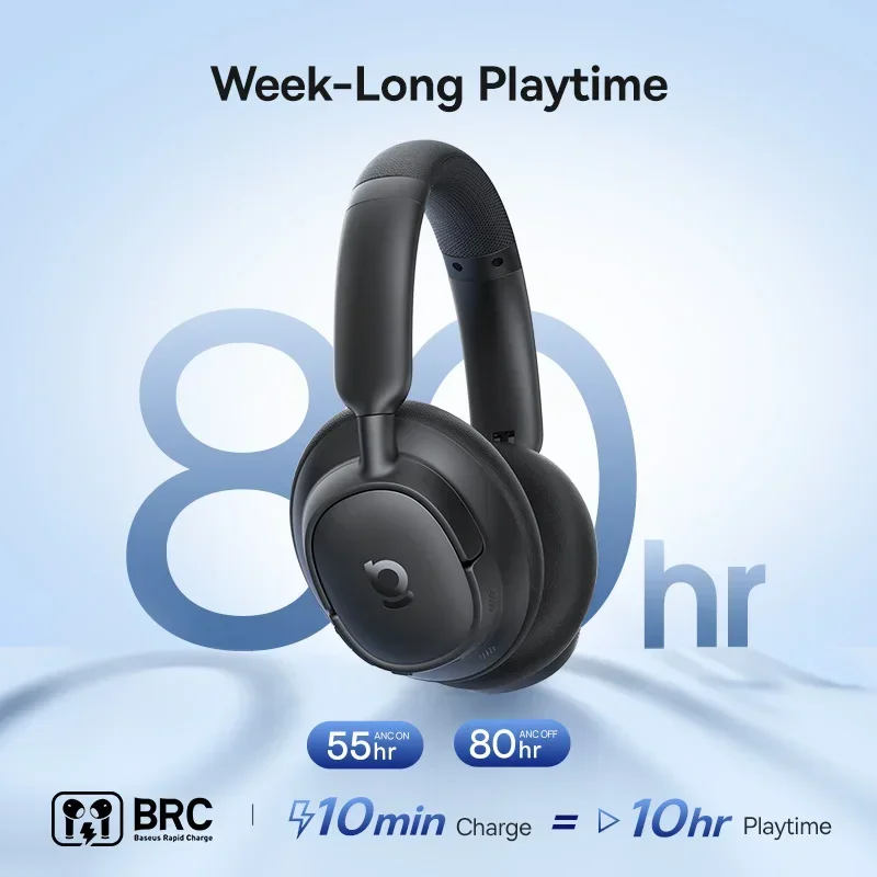 Baseus EH10 NC ANC Wireless He - Retro Gaming Headset 评论和价格