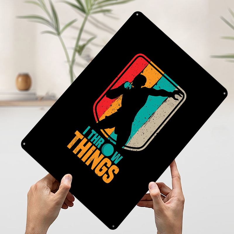 Funny Shot Put Gift Idea Tin P - Retro Gaming Ideas 评论和价格