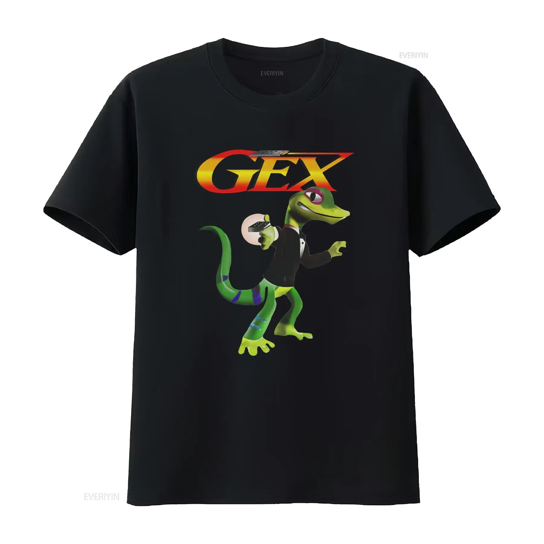 Gecko Game T Shirt Ps1 Classic - Retro Gaming Gamestop 评论和价格