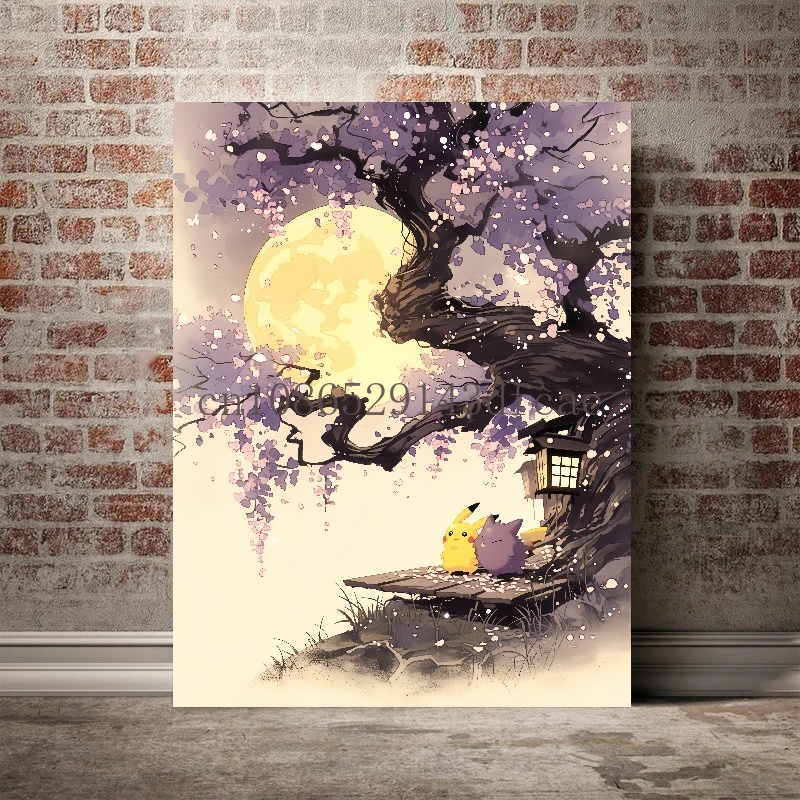 Pokemon Retro Cartoon Poster P - Retro Gaming Pokemon 评论和价格