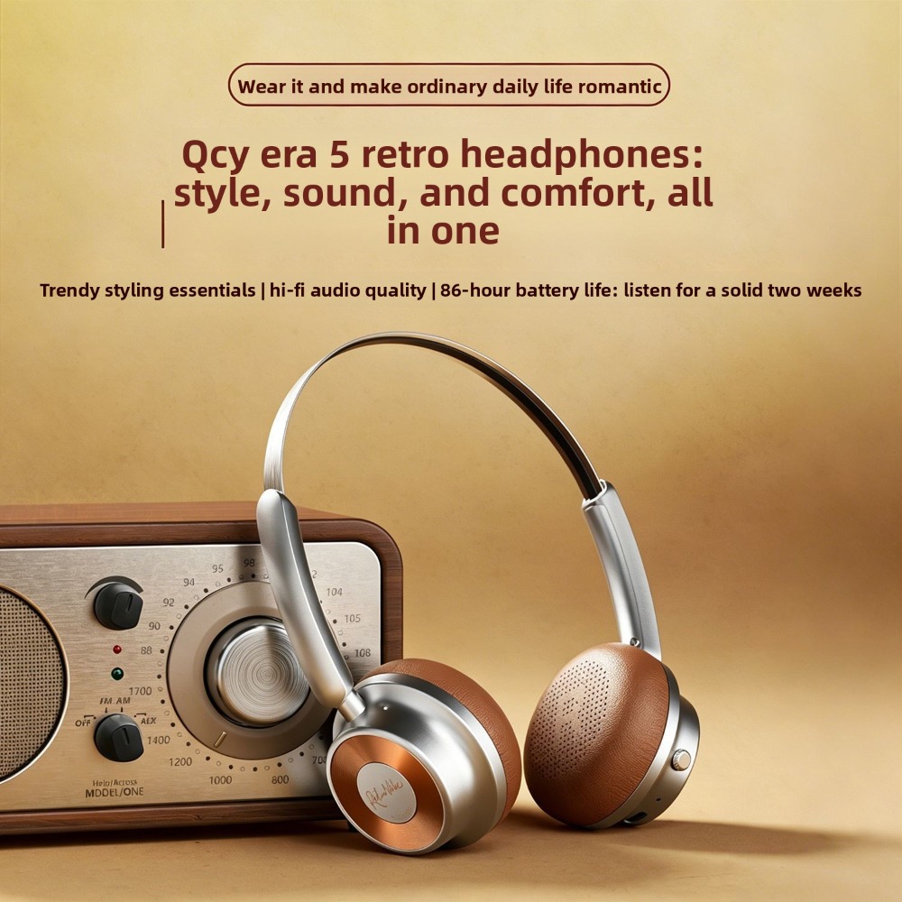 Retro Over Ear Wireless Blueto - Retro Gaming Headset 评论和价格