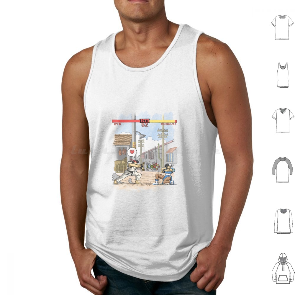 Street Lovers Tank Tops Print  - Retro Gaming Gamestop 评论和价格