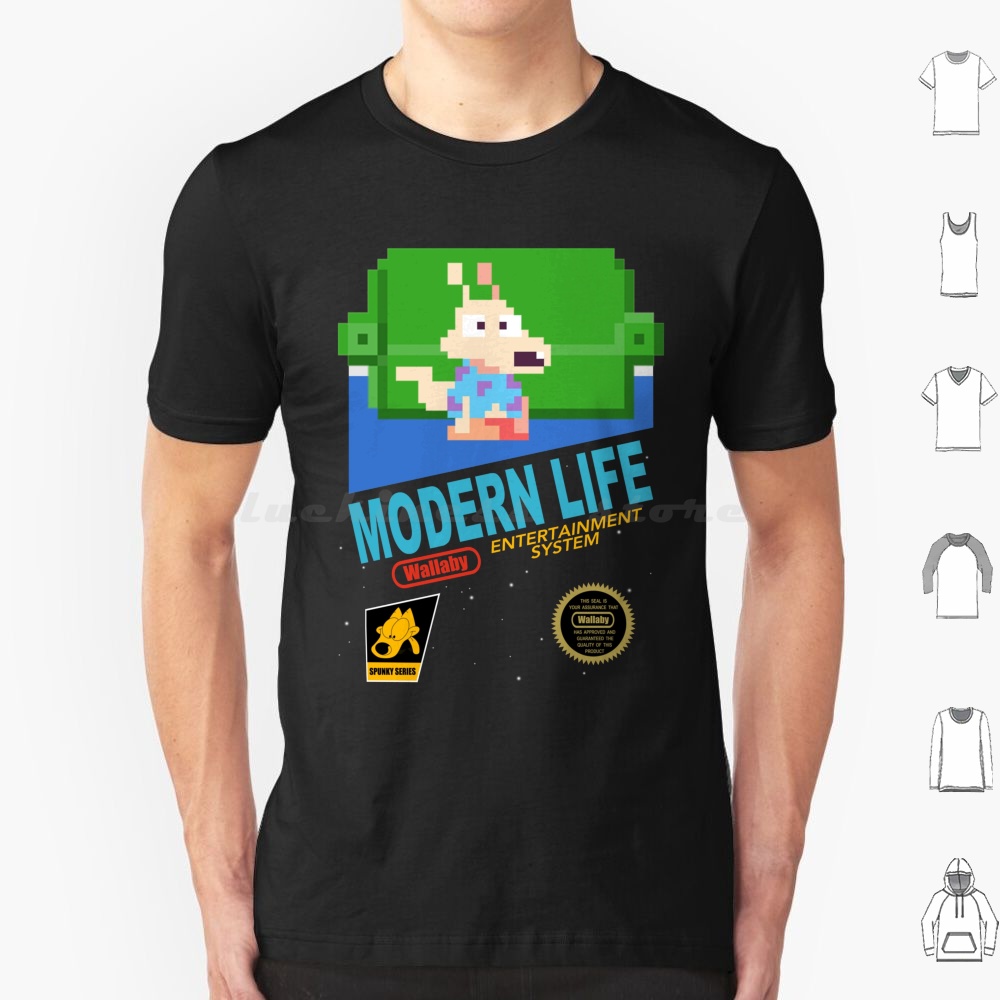 Modern Life T Shirt 6xl Cotton - Retro Gaming Life 评论和价格