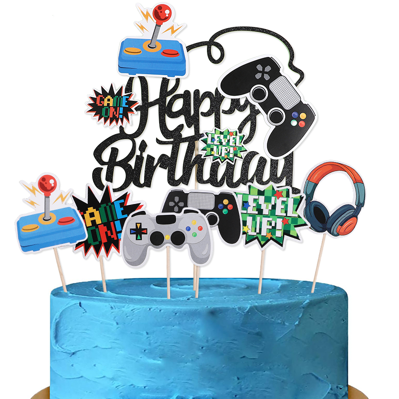 13Pcs Video Retro Game Cake To - Retro Gaming Headset 评论和价格