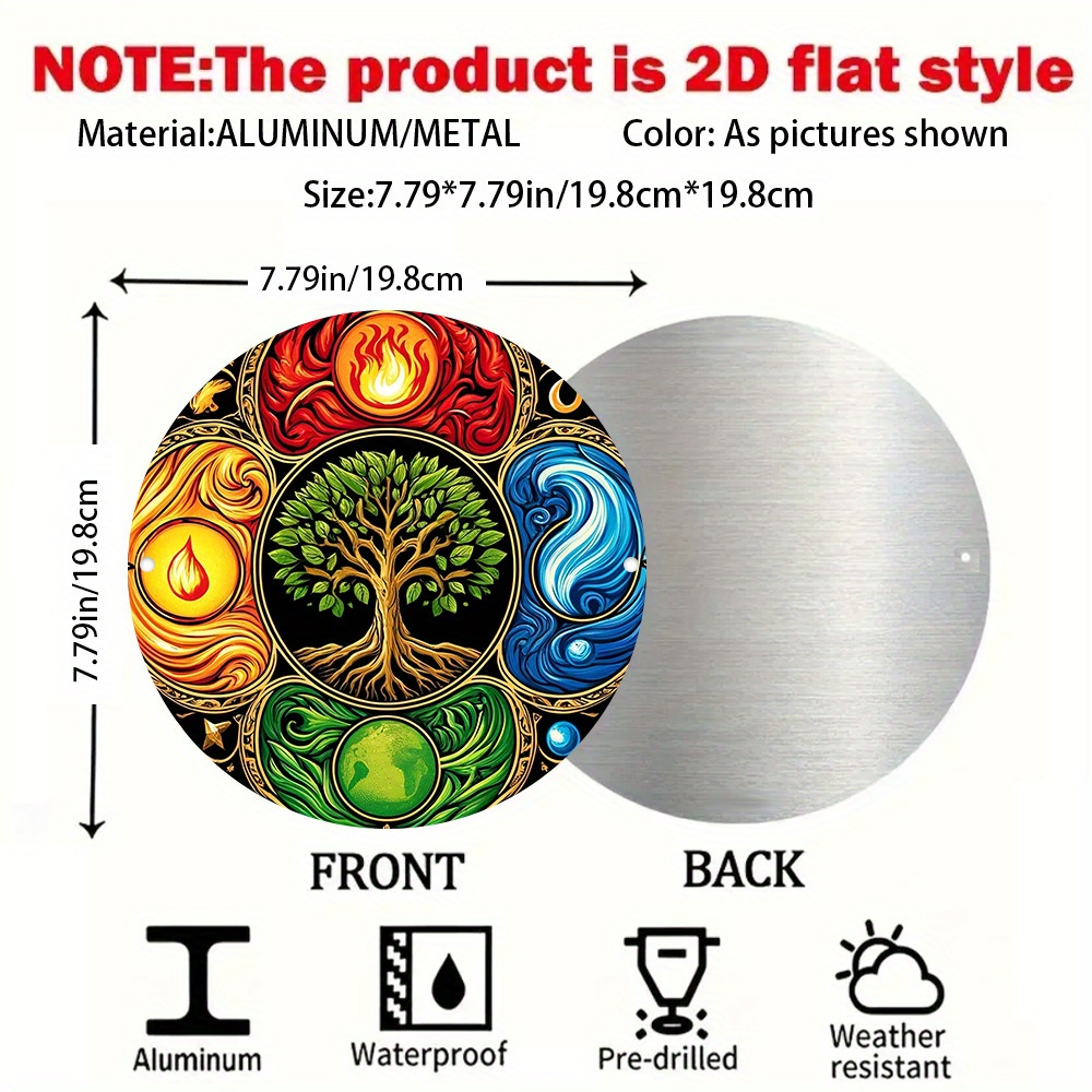 2D Flat, Four Elements Tree of - Retro Gaming Life 评论和价格