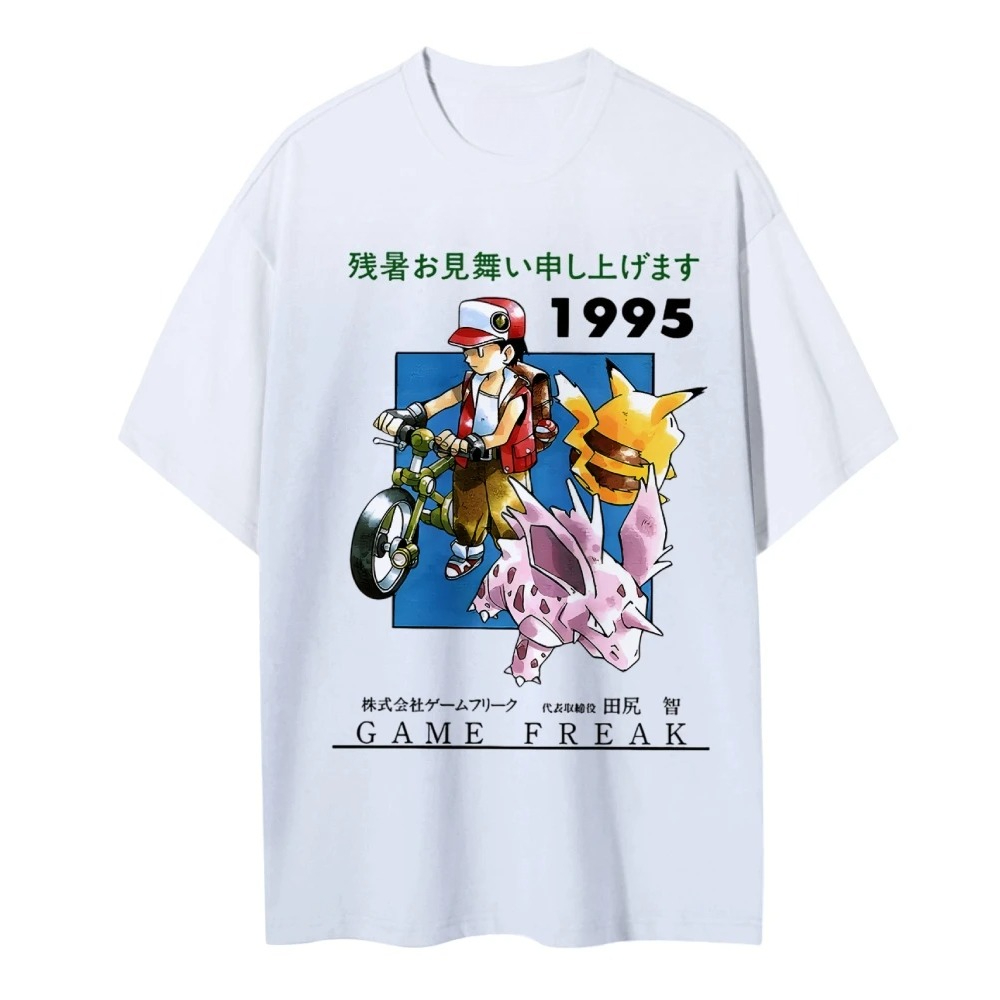 Pokemon 1995 Vintage T - Shirt - Retro Gaming Pokemon 评论和价格