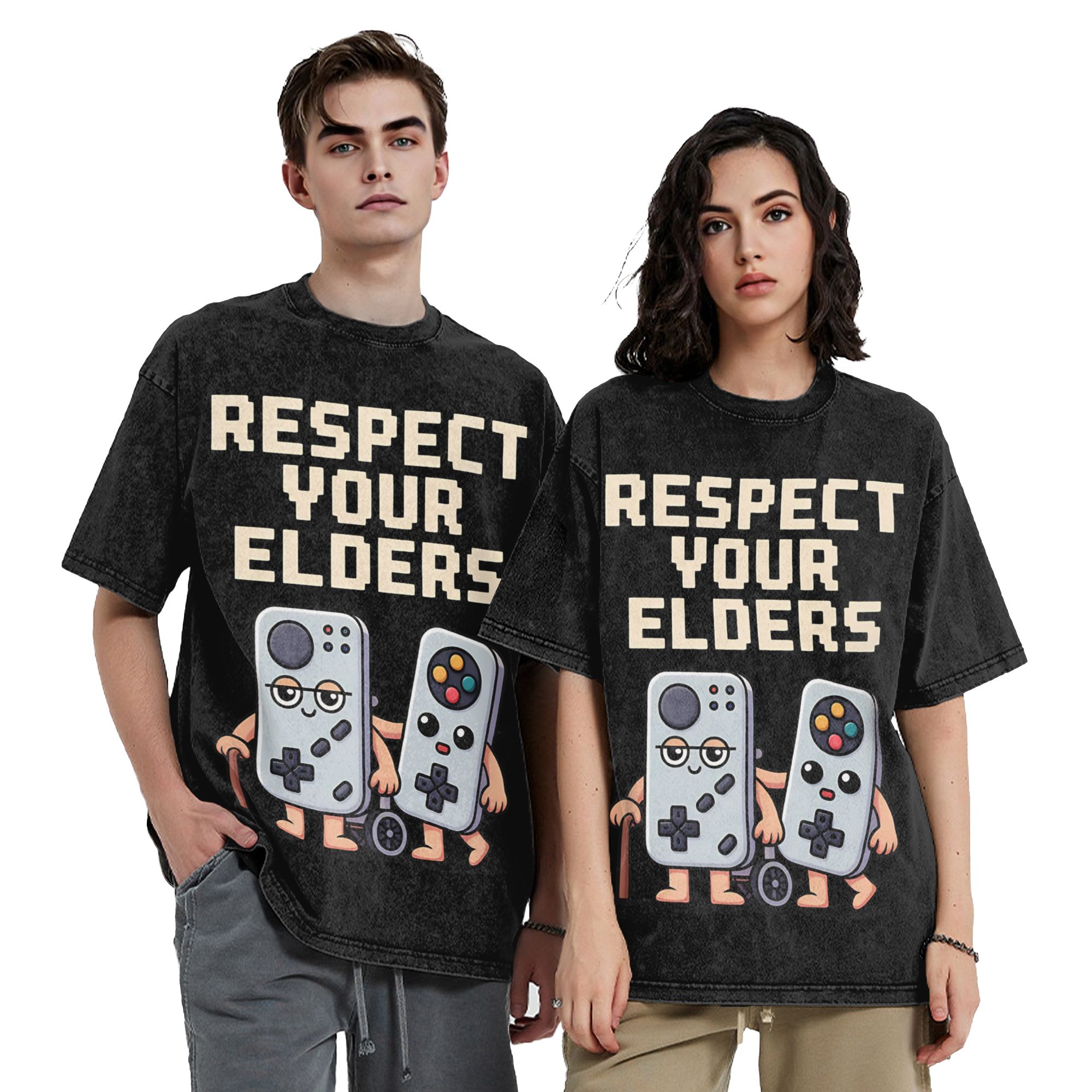 Respect Your Elders gaming ret - Retro Gaming Ideas 评论和价格
