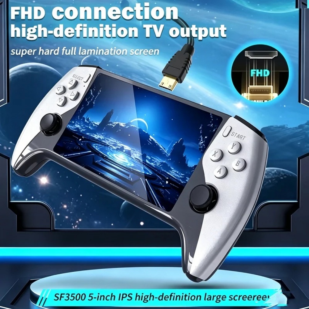 SF3500 5 inch Handheld Game Co - Retro Gaming Machine 评论和价格